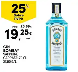 Continente Bom dia Gin bombay promoção