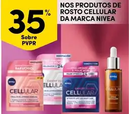 Continente Bom dia Nos produtos de rosto cellular da marca nivea promoção