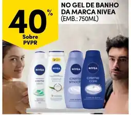 Continente Bom dia No gel de banho da marca nivea promoção