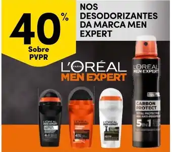 Continente Bom dia Nos desodorizantes da marca men expert promoção