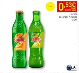 Recheio Sumol Laranja/ Ananás promoção