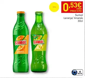 Recheio Sumol Laranja/ Ananás promoção