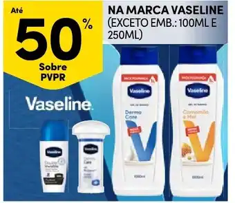 Continente Bom dia Na marca vaseline promoção