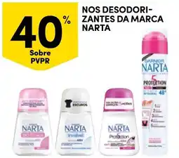 Continente Bom dia Nos desodorizantes da marca narta promoção