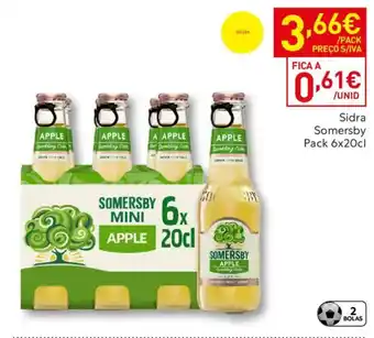Recheio Sidra Somersby promoção