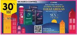 Continente Bom dia Na marca control promoção