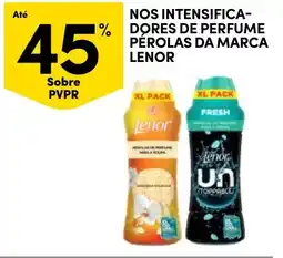 Continente Bom dia Nos intensificadores de perfume pérolas da marca lenor promoção
