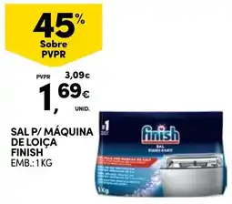 Continente Bom dia Sal p/ máquina de loiça finish promoção
