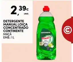 Continente Bom dia Detergente manual loiça concentraďo continente maçã promoção