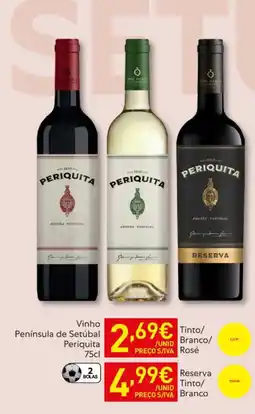 Recheio Vinho Península de Setúbal Periquita Tinto/ Branco/ Rosé promoção