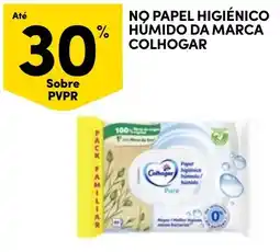 Continente Bom dia No papel higiénico humido da marca colhogar promoção
