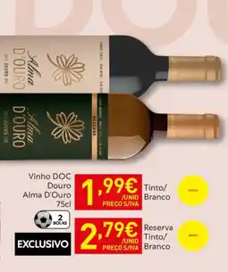 Recheio Vinho DOC Douro Alma D'Ouro Tinto/Branco promoção