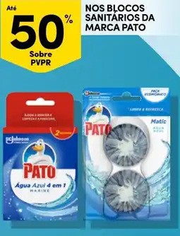 Continente Bom dia Nos blocos sanitários da marca pato promoção