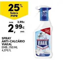 Continente Bom dia Spray anti-calcário viakal promoção