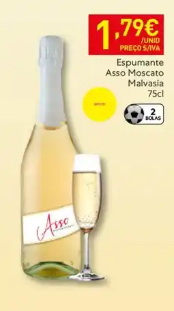 Recheio Espumante Asso Moscato Malvasia promoção