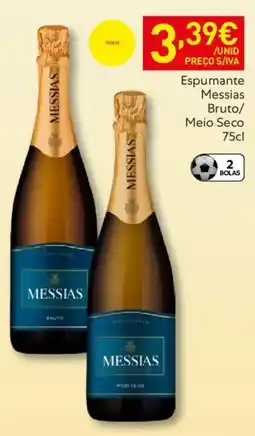Recheio Espumante Messias Bruto/ Meio Seco promoção