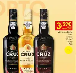 Recheio Vinho do Porto Cruz promoção
