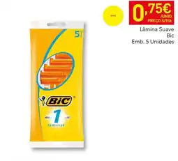 Recheio Lâmina Suave Bic promoção