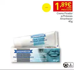 Recheio Creme Fixador p/Próteses Amanhecer promoção