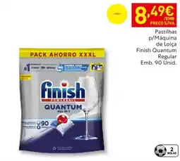 Recheio Pastilhas p/Máquina de Loiça Finish Quantum Regular promoção