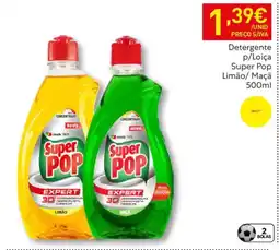 Recheio Detergente p/Loiça Super Pop Limão/Maçã promoção