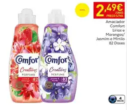 Recheio Amaciador Comfort promoção