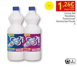 Recheio Lixívia Gel Neoblanc Tradicional/ Harmonias Florais promoção