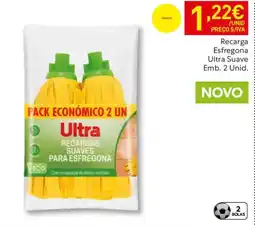 Recheio Recarga Esfregona Ultra Suave promoção