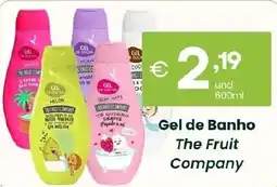 Roque Supermercados Gel de Banho The Fruit Company promoção