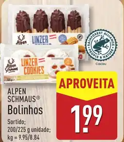 ALDI ALPEN SCHMAUS Bolinhos promoção