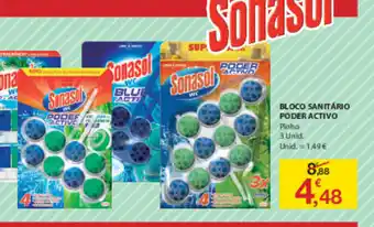 E.Leclerc Bloco Sanitário Poder Activo promoção