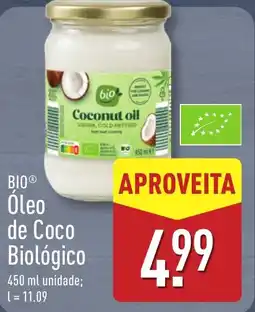 ALDI BIO Oleo de Coco Biológico promoção