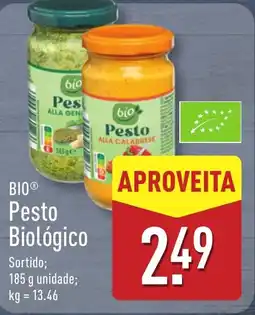 ALDI BIO Pesto Biologico promoção