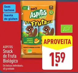 ALDI ASPITOS Snack de Fruta Biológico promoção