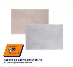 Action Tapete de banho em chenille promoção