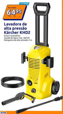 Action Lavadora de alta pressão Kärcher KHD2 promoção