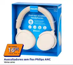 Action Auscultadores sem fios Philips ANC promoção