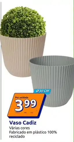 Action Vaso Cadiz 30cm promoção