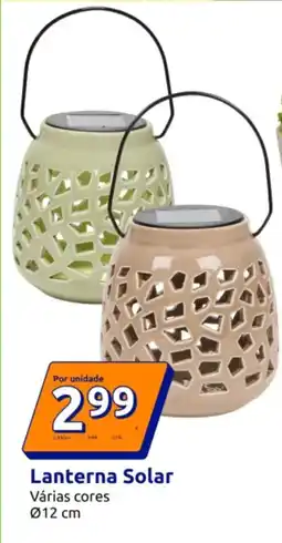 Action Lanterna Solar promoção