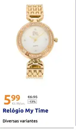 Action Relógio My Time promoção