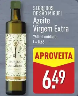 ALDI SEGREDOS DE SÃO MIGUEL Azeite Virgem Extra promoção