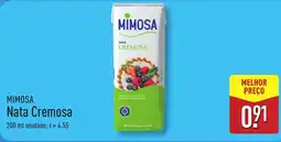 ALDI MIMOSA Nata Cremosa promoção