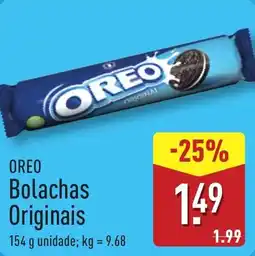 ALDI OREO Bolachas Originais promoção