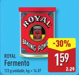 ALDI ROYAL Fermento promoção