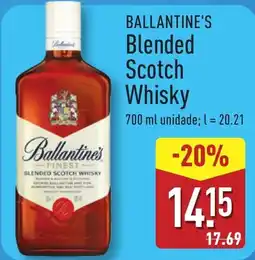 ALDI BALLANTINE'S Blended Scotch Whisky promoção