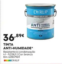 Bricomarché Tinta anti-humidade promoção