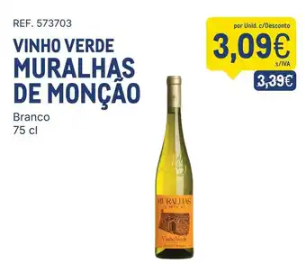 Makro Vinho verde muralhas de monção promoção