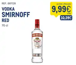 Makro Vodka smirnoff red promoção