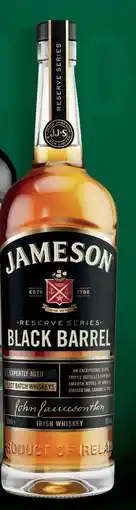 Makro Whisky jameson black barrel promoção