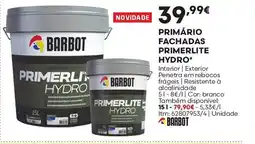 Bricomarché Primário fachadas primerlite hydro promoção
